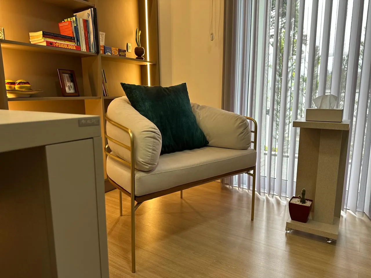 Fachada do consultório do psicólogo Nelto Almeida Rodrigues em Lages SC